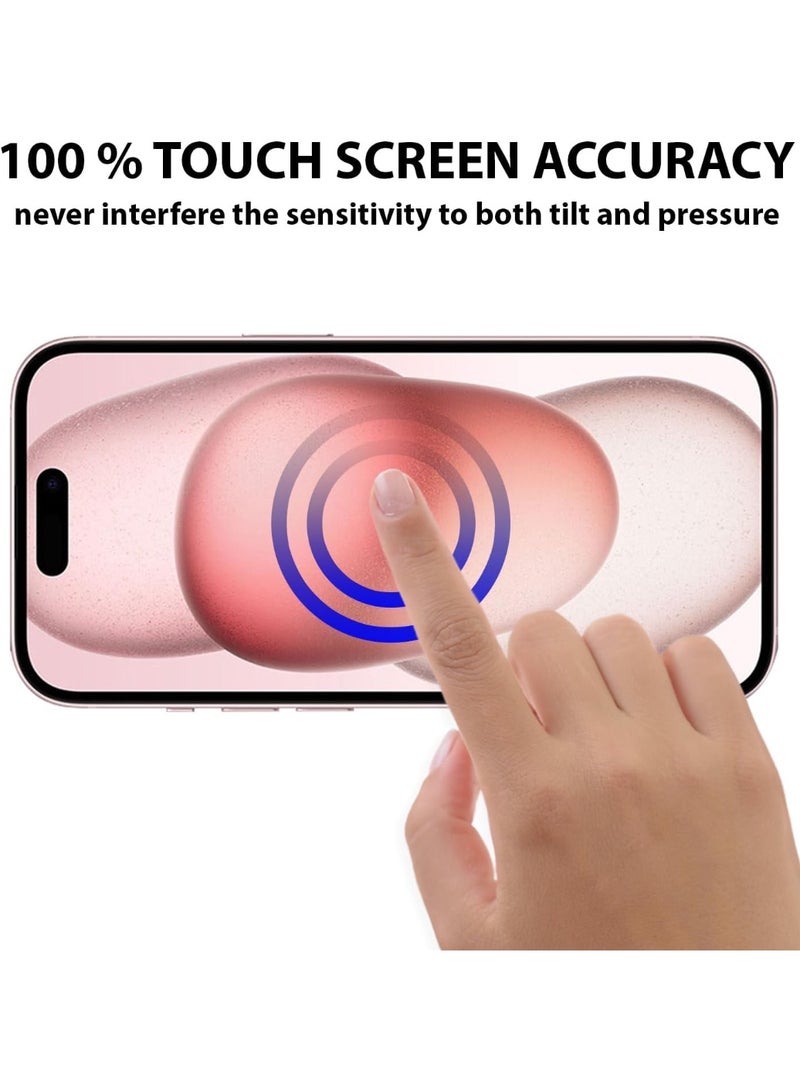 ACLIX 9D glass screen protector for Apple iPhone 15, clear - Image 4